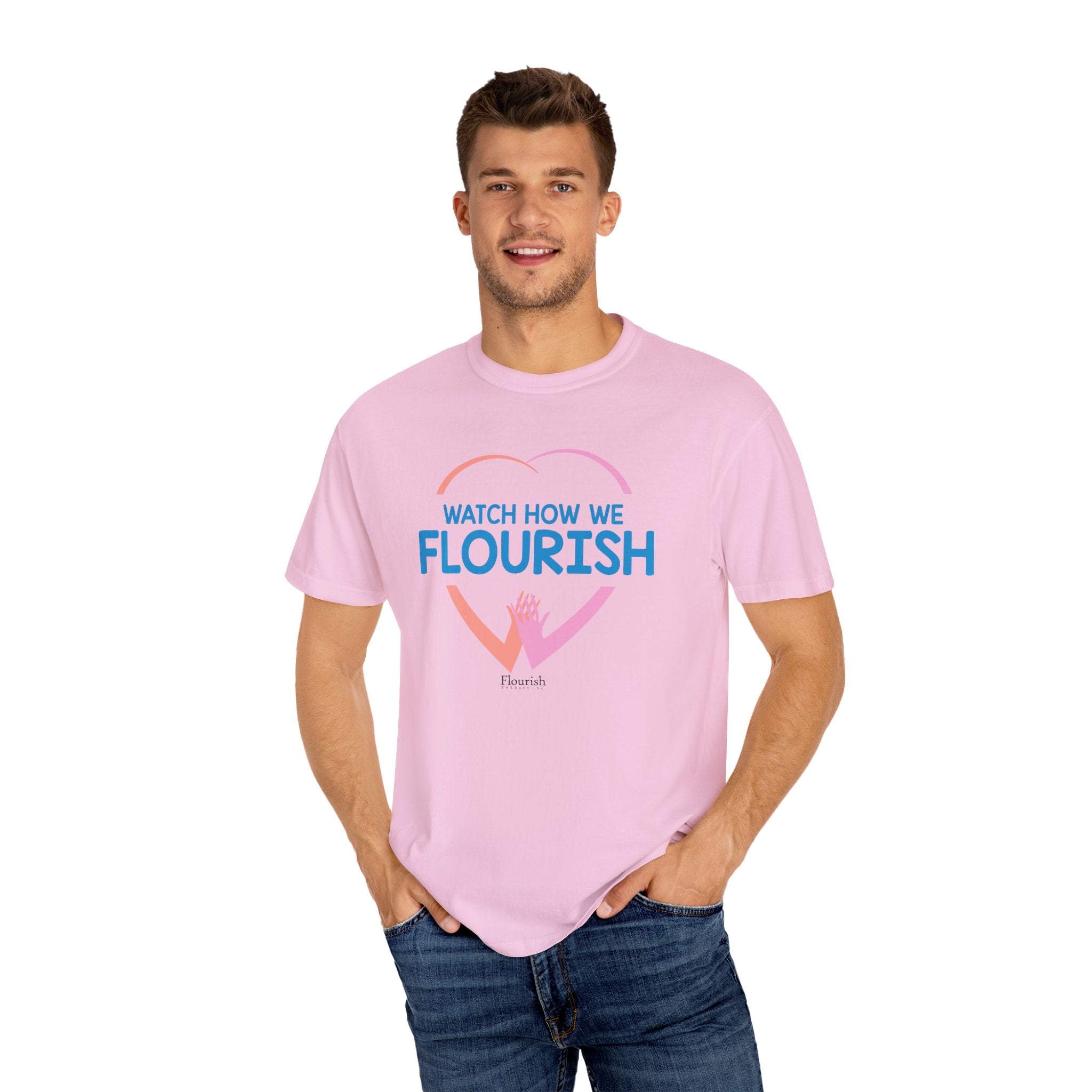 Watch How We Flourish T-Shirt - Flourish Therapy Collection